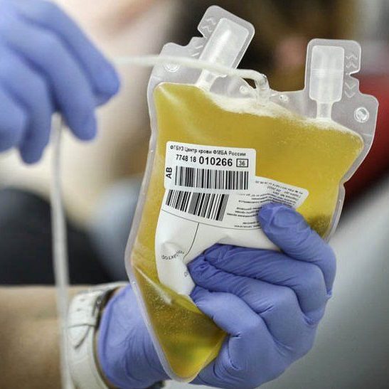 التبرع بـ بلازما الدم
